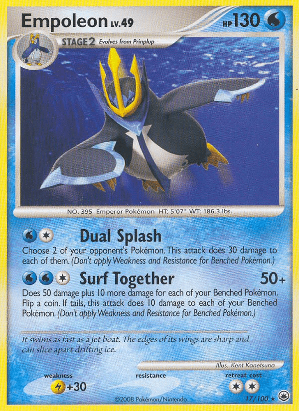 Empoleon (17/100) [Diamond & Pearl: Majestic Dawn] Pokemon Single Pokémon  | Multizone: Comics And Games