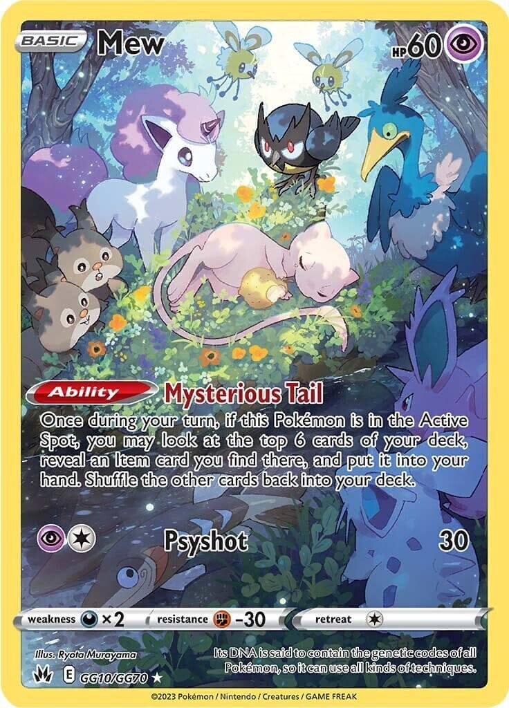 Mew (GG10/GG70) [Sword & Shield: Crown Zenith] Pokemon Single Pokémon  | Multizone: Comics And Games