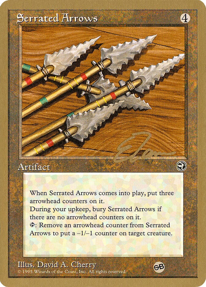 Serrated Arrows (Eric Tam) (SB) [Pro Tour Collector Set] MTG Single Magic: The Gathering  | Multizone: Comics And Games