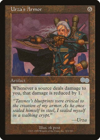 Urza's Armor [Urza's Saga] MTG Single Magic: The Gathering  | Multizone: Comics And Games