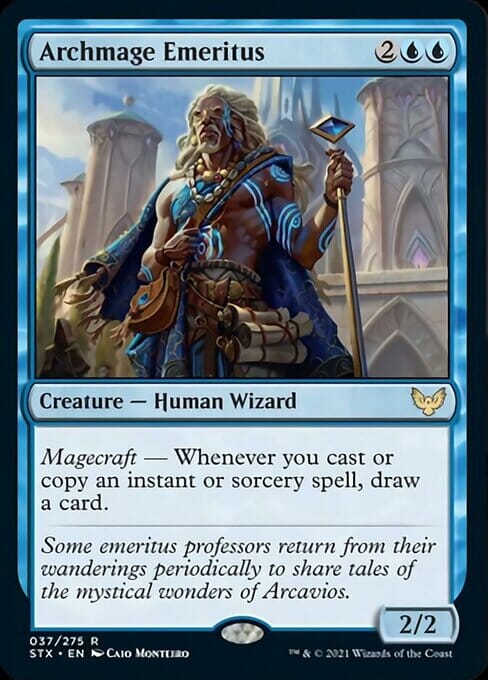 Archmage Emeritus [Strixhaven: School of Mages] MTG Single Magic: The Gathering  | Multizone: Comics And Games