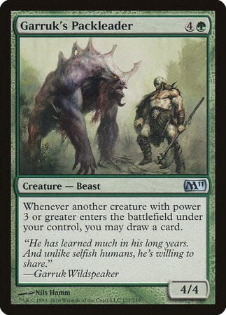 Garruk's Packleader [Magic 2011] MTG Single Magic: The Gathering  | Multizone: Comics And Games