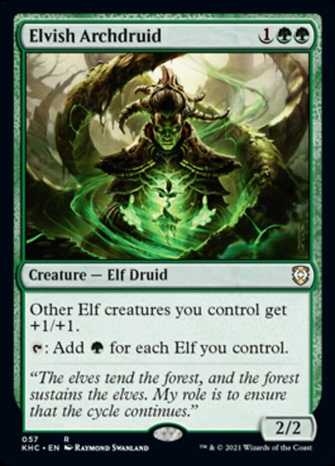 Elvish Archdruid [Kaldheim Commander] MTG Single Magic: The Gathering  | Multizone: Comics And Games