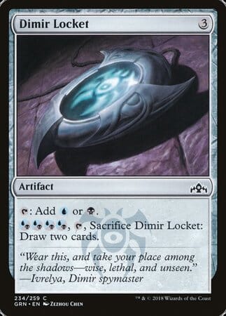 Dimir Locket [Guilds of Ravnica] MTG Single Magic: The Gathering  | Multizone: Comics And Games