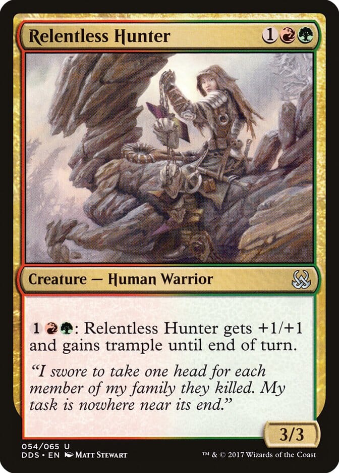 Relentless Hunter [Duel Decks: Mind vs. Might] MTG Single Magic: The Gathering  | Multizone: Comics And Games