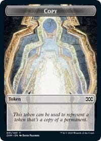 Copy // Elf Warrior Double-sided Token [Double Masters Tokens] MTG Single Magic: The Gathering  | Multizone: Comics And Games