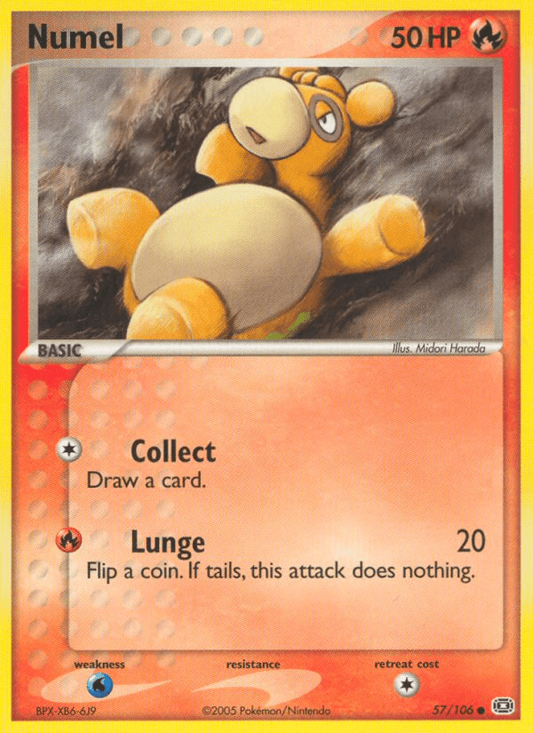 Numel (57/106) [EX: Emerald] Pokemon Single Pokémon  | Multizone: Comics And Games
