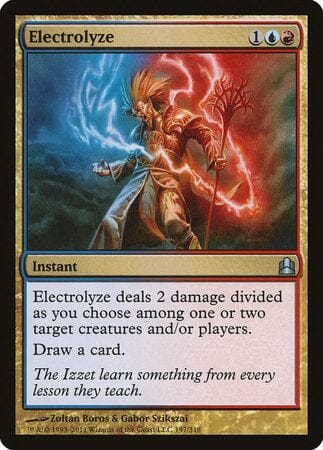 Electrolyze [Commander 2011] MTG Single Magic: The Gathering  | Multizone: Comics And Games