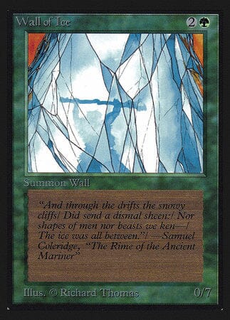 Wall of Ice (IE) [Intl. Collectors’ Edition] MTG Single Magic: The Gathering  | Multizone: Comics And Games