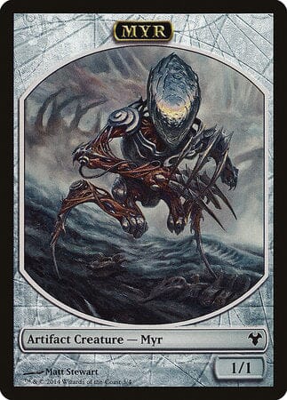 Myr // Spirit Double-Sided Token [Modern Event Deck 2014 Tokens] MTG Single Magic: The Gathering  | Multizone: Comics And Games