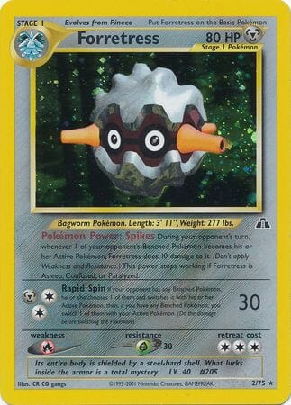 Forretress (2/75) [Neo Discovery Unlimited] Pokemon Single Pokémon  | Multizone: Comics And Games