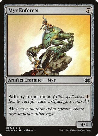 Myr Enforcer [Modern Masters 2015] MTG Single Magic: The Gathering  | Multizone: Comics And Games