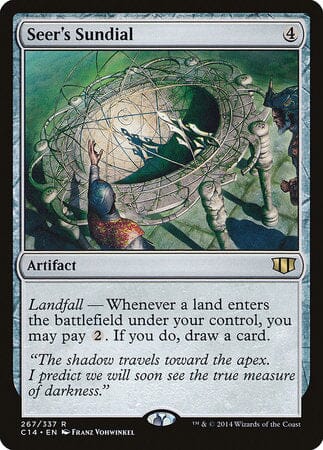 Seer's Sundial [Commander 2014] MTG Single Magic: The Gathering  | Multizone: Comics And Games