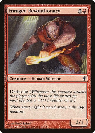 Enraged Revolutionary [Conspiracy] MTG Single Magic: The Gathering  | Multizone: Comics And Games