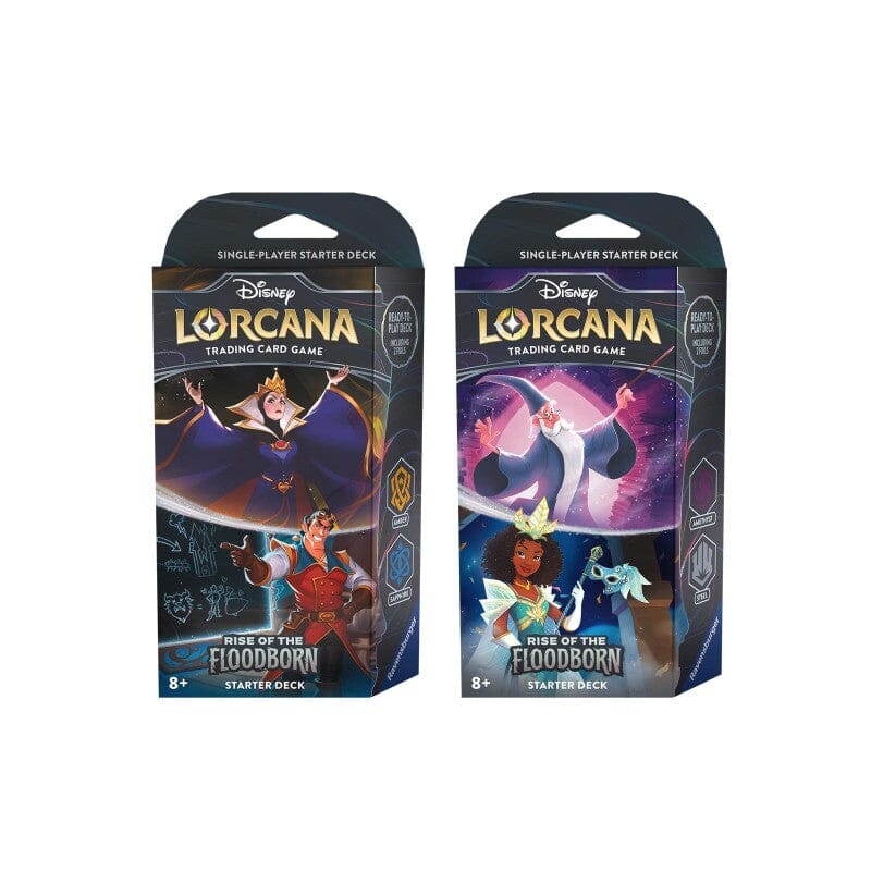 Lorcana Floodborne Starter deck Multizone: Comics And Games Amethyst/Steel  | Multizone: Comics And Games