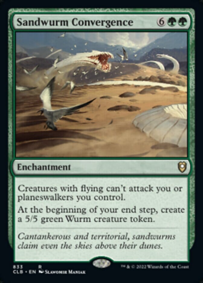 Sandwurm Convergence [Commander Legends: Battle for Baldur's Gate] MTG Single Magic: The Gathering  | Multizone: Comics And Games