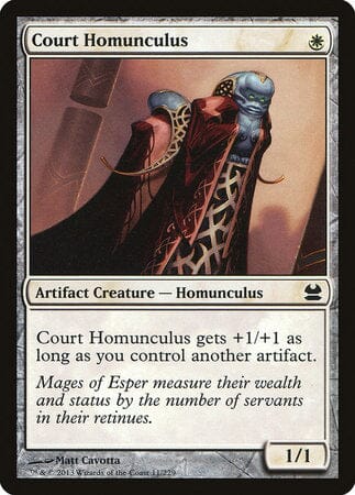 Court Homunculus [Modern Masters] MTG Single Magic: The Gathering  | Multizone: Comics And Games