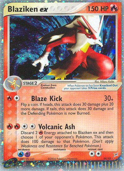 Blaziken ex (89/95) [EX: Team Magma vs Team Aqua] Pokemon Single Pokémon  | Multizone: Comics And Games