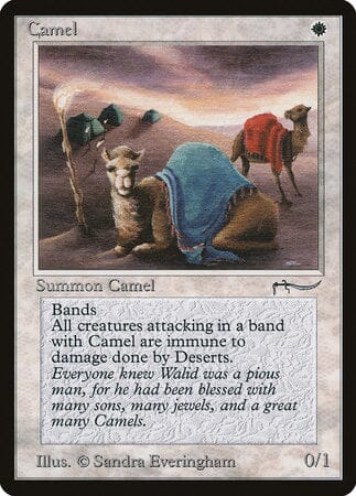 Camel [Arabian Nights] MTG Single Magic: The Gathering  | Multizone: Comics And Games