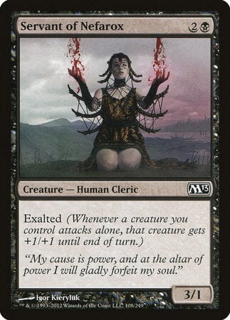 Servant of Nefarox [Magic 2013] MTG Single Magic: The Gathering  | Multizone: Comics And Games