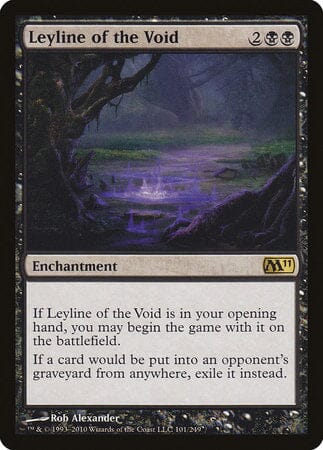 Leyline of the Void [Magic 2011] MTG Single Magic: The Gathering  | Multizone: Comics And Games