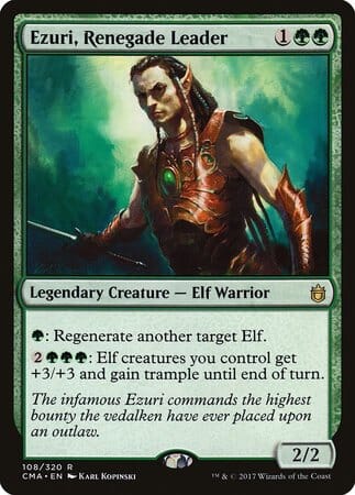 Ezuri, Renegade Leader [Commander Anthology] MTG Single Magic: The Gathering  | Multizone: Comics And Games