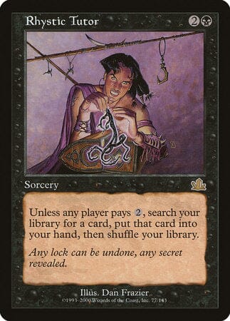 Rhystic Tutor [Prophecy] MTG Single Magic: The Gathering  | Multizone: Comics And Games