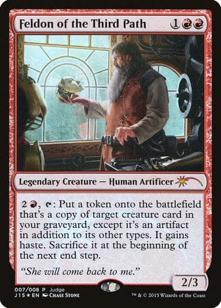 Feldon of the Third Path [Judge Gift Cards 2015] MTG Single Magic: The Gathering  | Multizone: Comics And Games