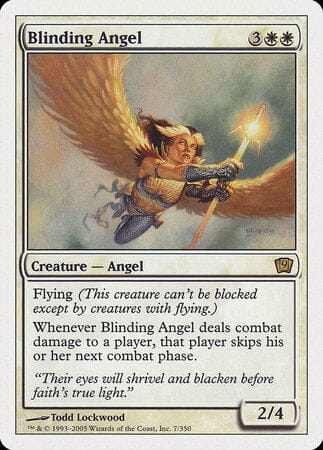 Blinding Angel [Ninth Edition] MTG Single Magic: The Gathering  | Multizone: Comics And Games