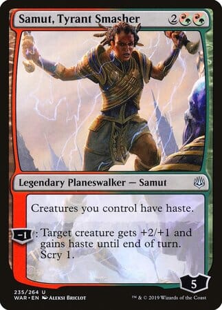 Samut, Tyrant Smasher [War of the Spark] MTG Single Magic: The Gathering  | Multizone: Comics And Games