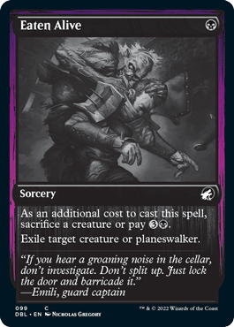 Eaten Alive [Innistrad: Double Feature] MTG Single Magic: The Gathering  | Multizone: Comics And Games