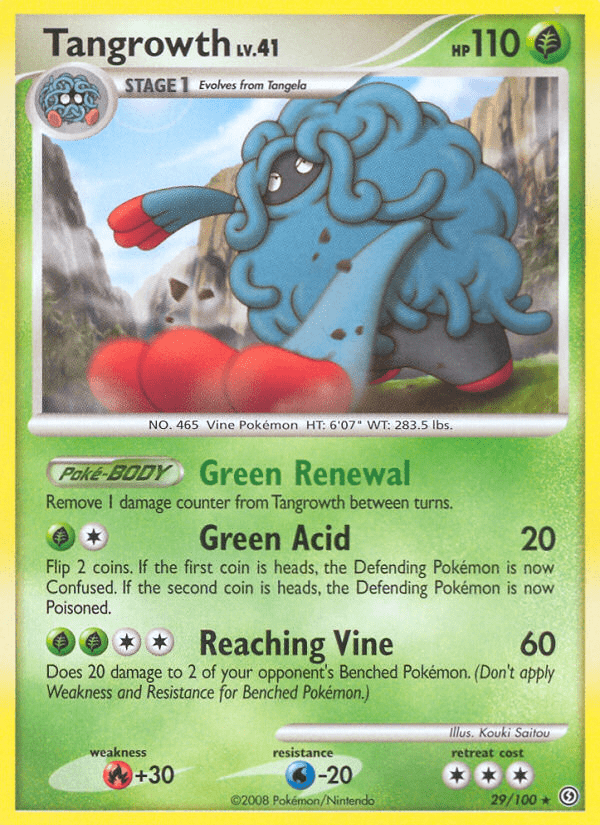 Tangrowth (29/100) [Diamond & Pearl: Stormfront] Pokemon Single Pokémon  | Multizone: Comics And Games