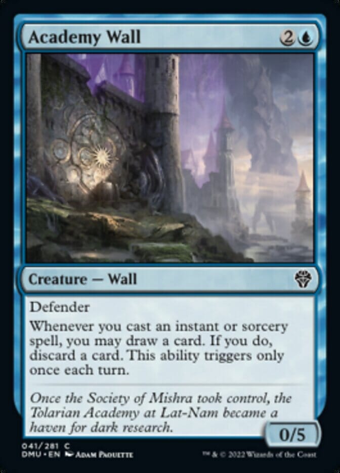 Academy Wall [Dominaria United] MTG Single Magic: The Gathering  | Multizone: Comics And Games