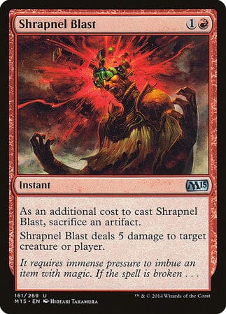 Shrapnel Blast [Magic 2015] MTG Single Magic: The Gathering  | Multizone: Comics And Games