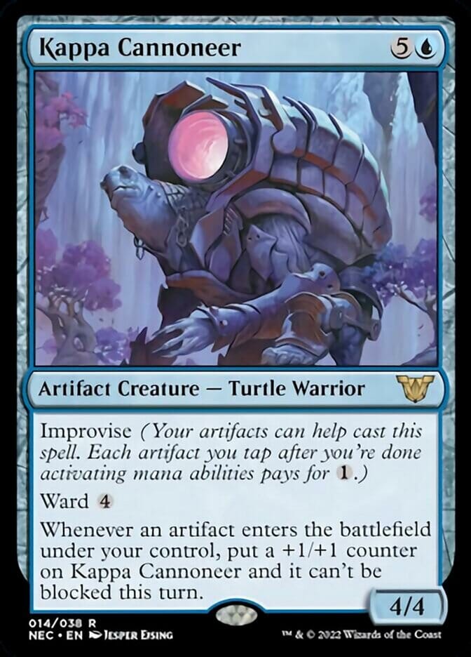 Kappa Cannoneer [Kamigawa: Neon Dynasty Commander] MTG Single Magic: The Gathering  | Multizone: Comics And Games