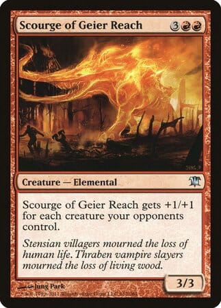 Scourge of Geier Reach [Innistrad] MTG Single Magic: The Gathering  | Multizone: Comics And Games