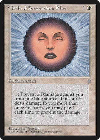Circle of Protection: Blue [Ice Age] MTG Single Magic: The Gathering  | Multizone: Comics And Games