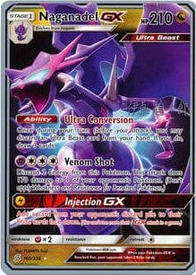 Naganadel GX (160/236) (Mind Blown - Shintaro Ito) [World Championships 2019] Pokemon Single Pokémon  | Multizone: Comics And Games