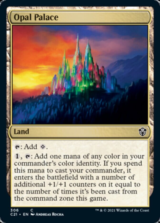 Opal Palace [Commander 2021] MTG Single Magic: The Gathering  | Multizone: Comics And Games