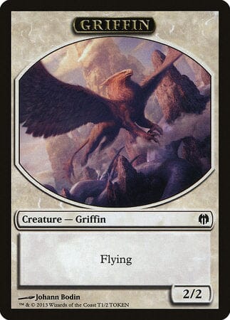 Griffin Token [Duel Decks: Heroes vs. Monsters Tokens] MTG Single Magic: The Gathering  | Multizone: Comics And Games