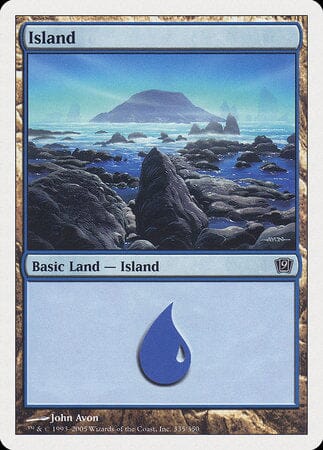 Island (335) [Ninth Edition] MTG Single Magic: The Gathering  | Multizone: Comics And Games