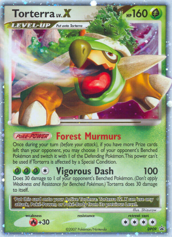 Torterra LV.X (DP09) [Diamond & Pearl: Black Star Promos] Pokemon Single Pokémon  | Multizone: Comics And Games