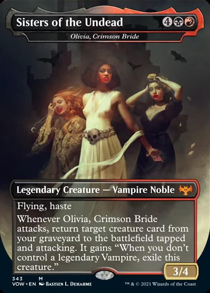 Olivia, Crimson Bride - Sisters of the Undead [Innistrad: Crimson Vow] MTG Single Magic: The Gathering  | Multizone: Comics And Games