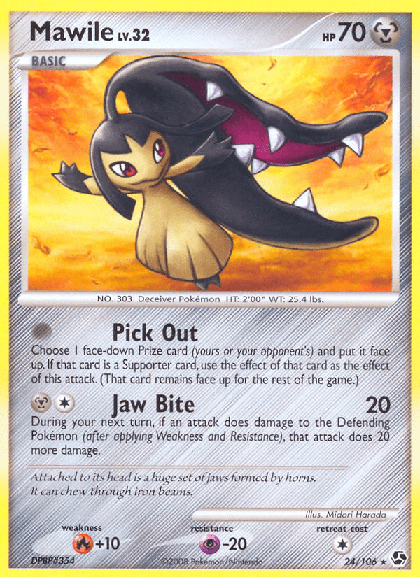 Mawile (24/106) [Diamond & Pearl: Great Encounters] Pokemon Single Pokémon  | Multizone: Comics And Games