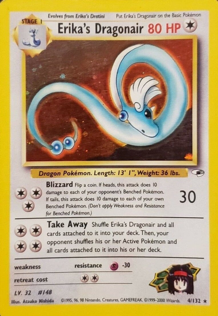 Erika's Dragonair (4/132) [Gym Heroes Unlimited] Pokemon Single Pokémon  | Multizone: Comics And Games