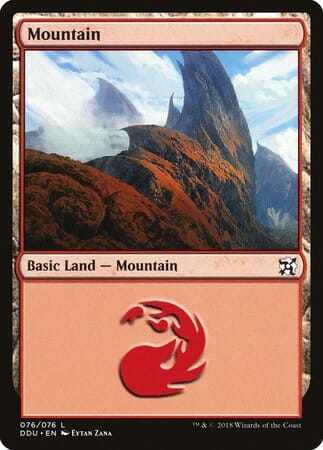 Mountain (76) [Duel Decks: Elves vs. Inventors] MTG Single Magic: The Gathering  | Multizone: Comics And Games