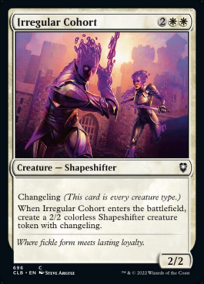 Irregular Cohort [Commander Legends: Battle for Baldur's Gate] MTG Single Magic: The Gathering  | Multizone: Comics And Games