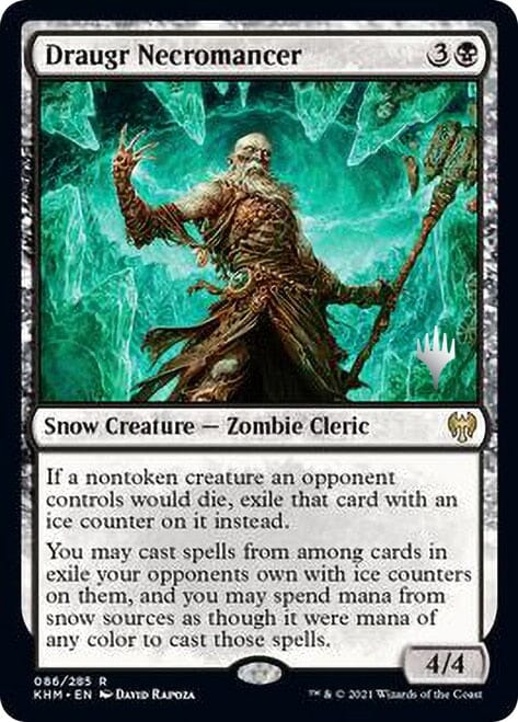 Draugr Necromancer [Kaldheim Promo Pack] MTG Single Magic: The Gathering  | Multizone: Comics And Games