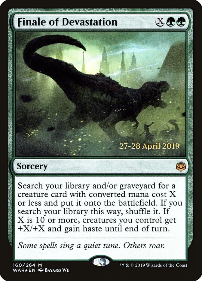 Finale of Devastation [War of the Spark Prerelease Promos] MTG Single Magic: The Gathering  | Multizone: Comics And Games