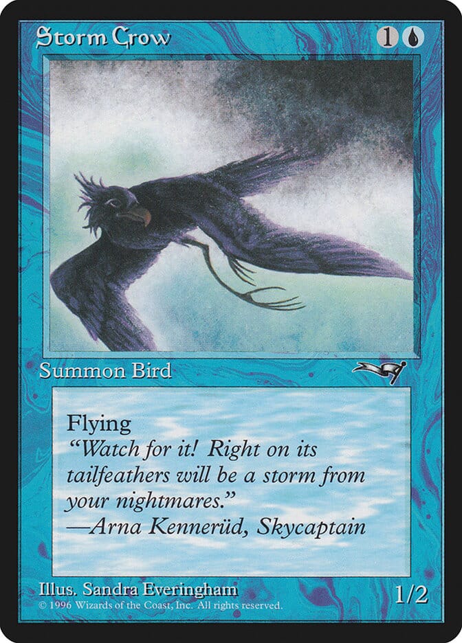 Storm Crow (Looking Back) [Alliances] MTG Single Magic: The Gathering  | Multizone: Comics And Games